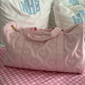 Stoney Clover Lane Pink Barrel Bag